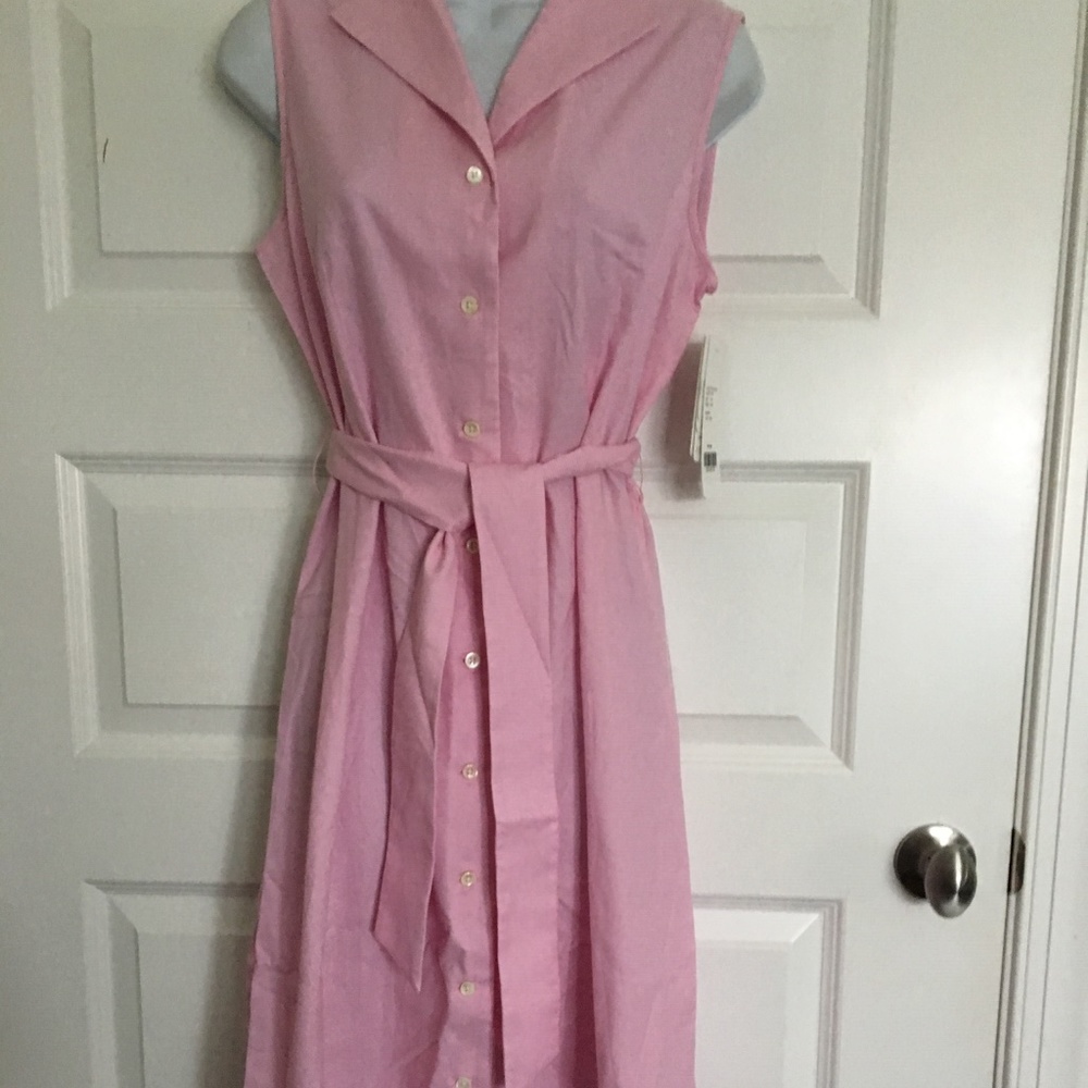 STYLISH BUTTON DOWN CASUAL DRESS - NWT